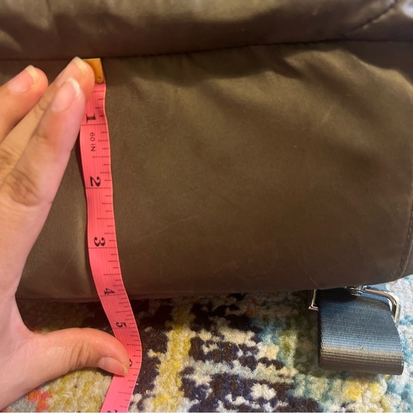 TUMI nylon backpack travel bag olive green main image 5